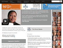 Tablet Screenshot of iccforum.com